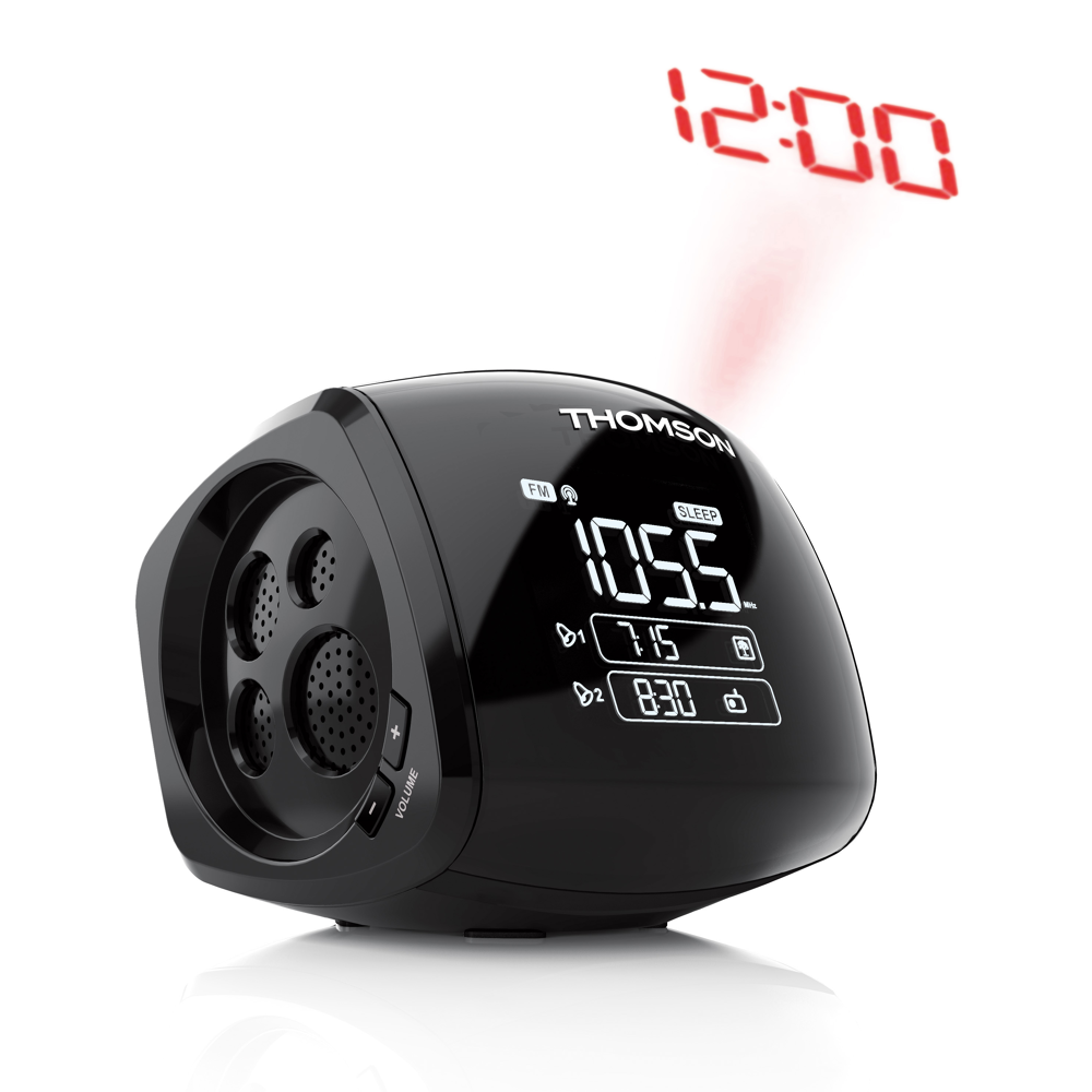 Radio réveil Thomson Cp280 noir