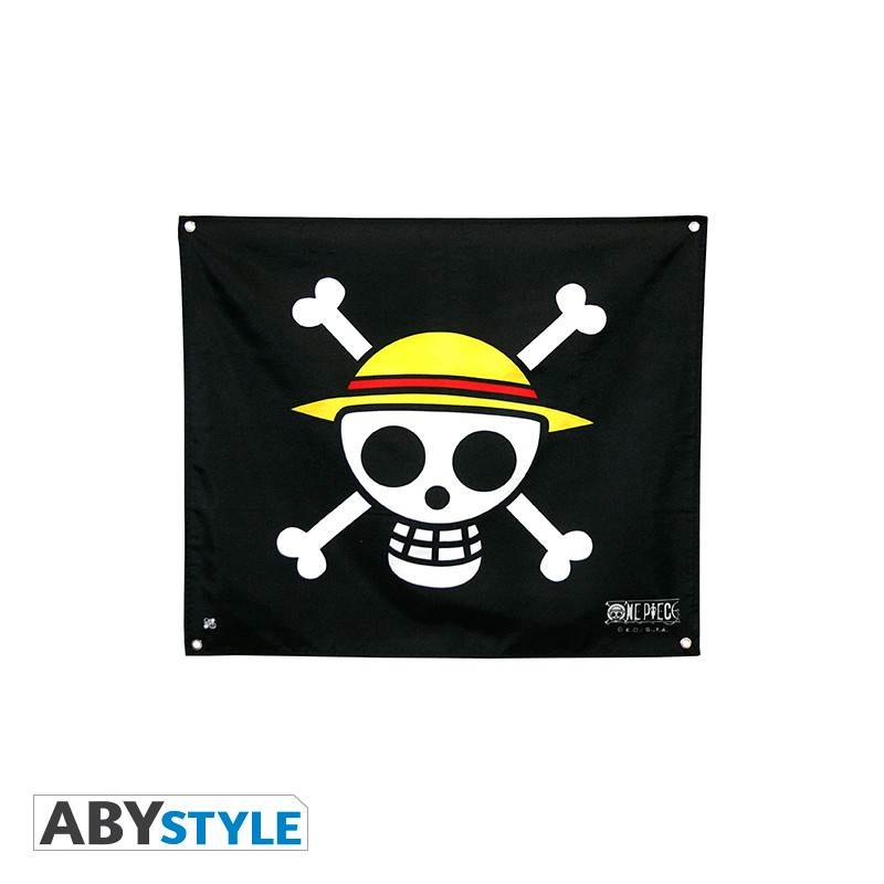 One Piece - Drapeau Skull Luffy (50X60)