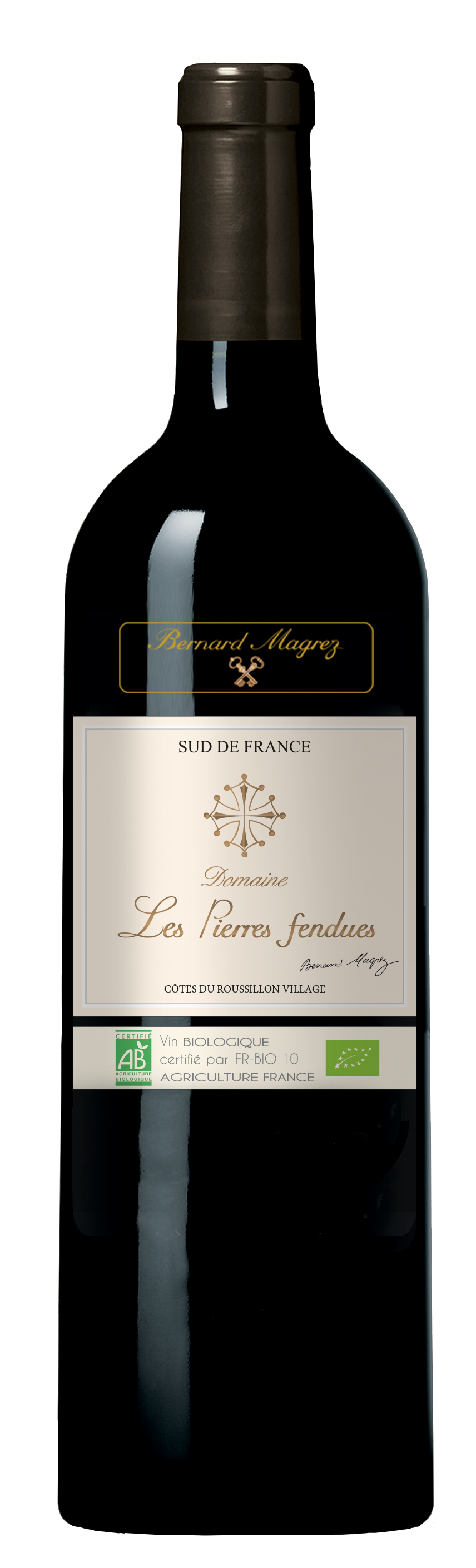 Domaine Les Pierres Fendues BIO, 2018 - Côtes-du-Roussillon Village AOP - Rouge - 75 cl