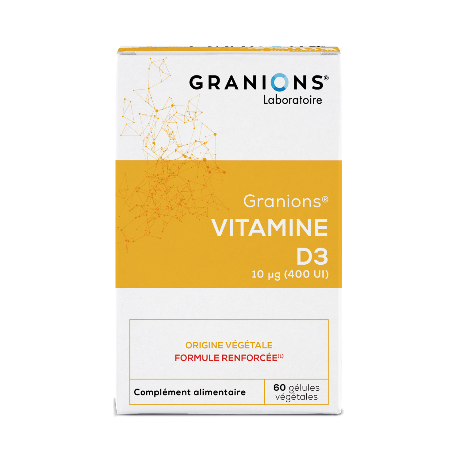 Granions Vitamine D3 10µg 60 gélules - vue 10