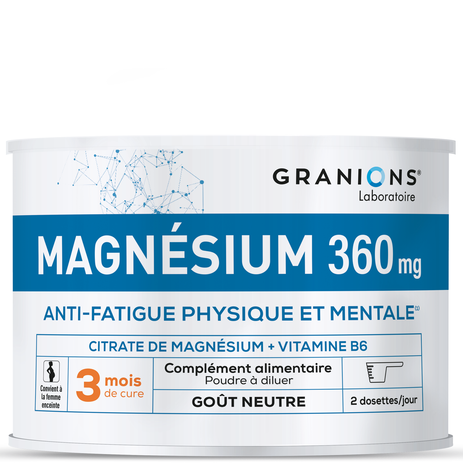 Granions Granions citrate de magnésium 360 mg