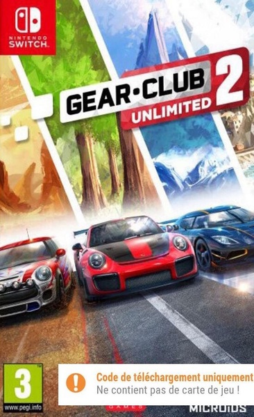 Gear Club 2 : Unlimited Code In A Box Switch