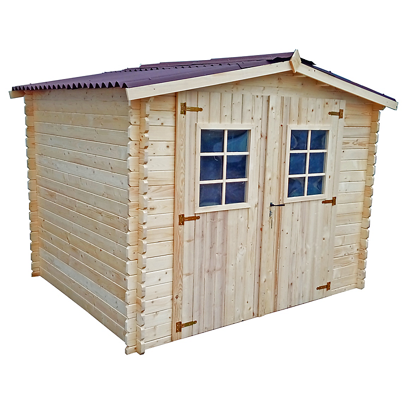 Abri de jardin en bois 6 16 m2