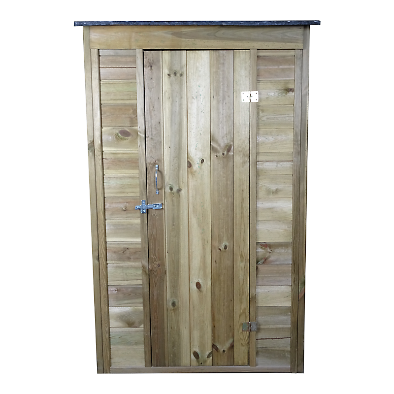 Abri de jardin mural traité autoclave avec plancher 0 71 m²