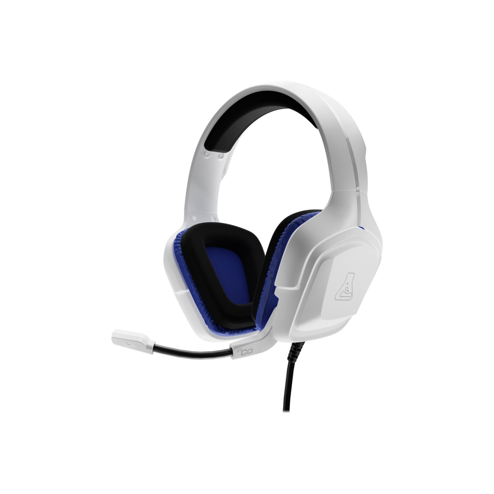 Casque gaming The G-Lab Korp Cobalt Blanc
