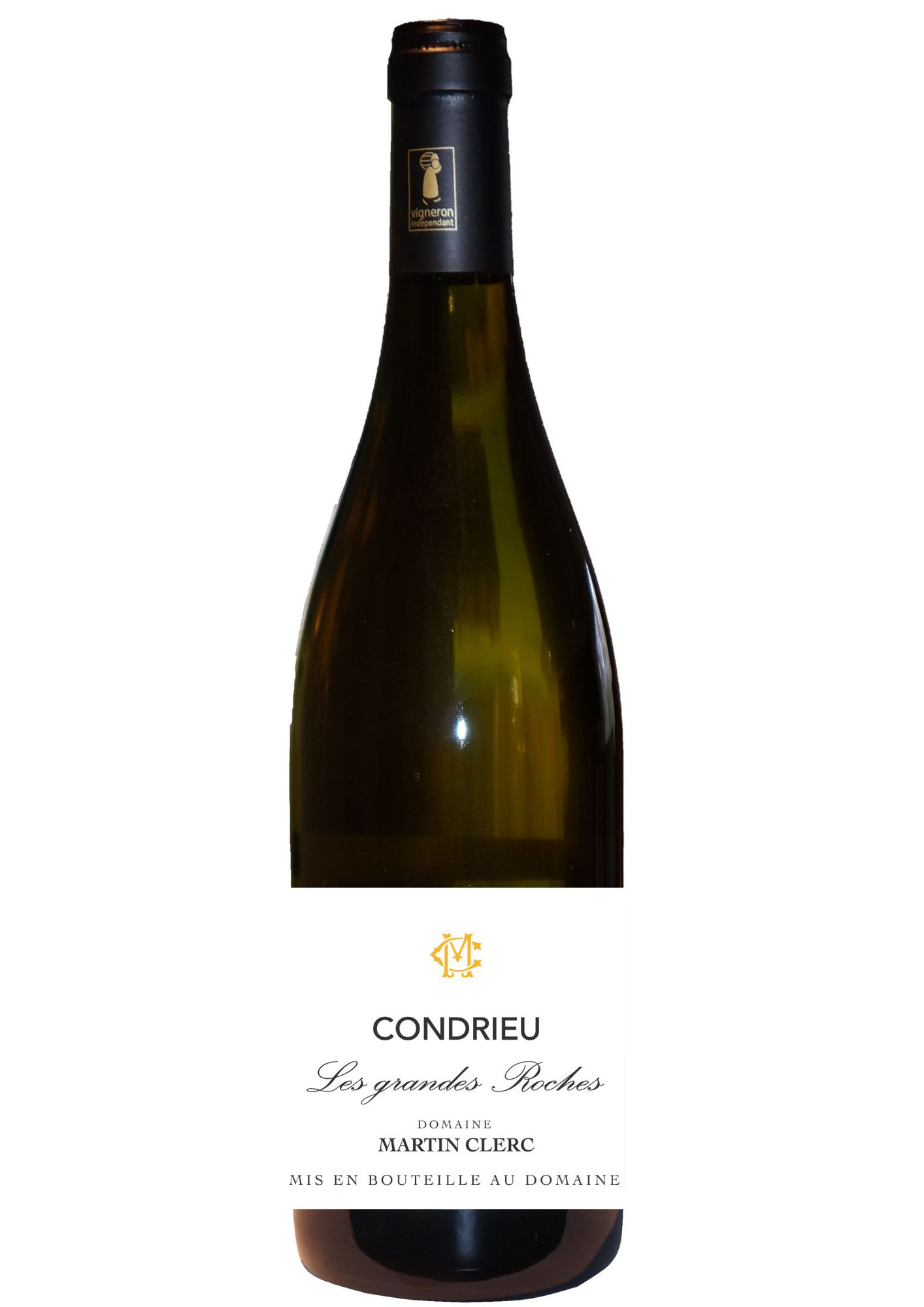 Domaine Martin Clerc Les grandes Roches, 2020 - Condrieu AOP - Blanc Sec - 75 cl