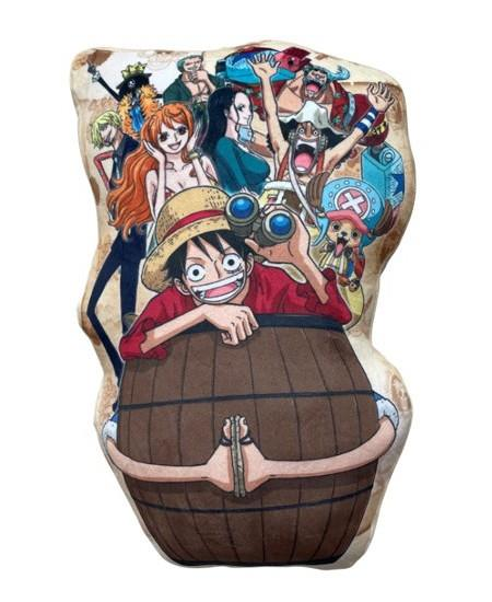 ONE PIECE - Coussin en forme Equipage Chapeau de paille, 40 cm