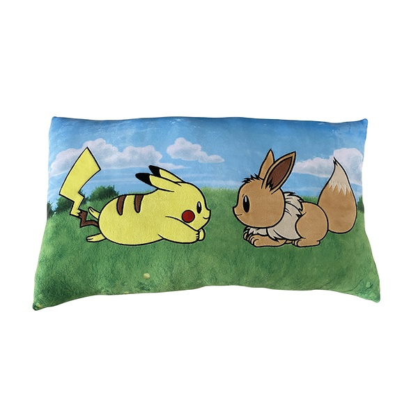 Pokemon coussin Pikachu Evoli Bisou 60 cm