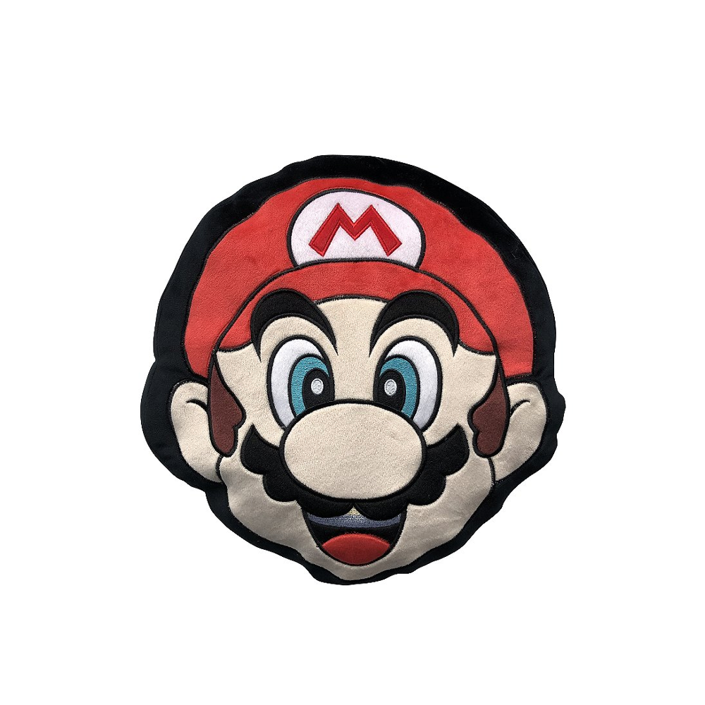 Coussin Peluche forme Mario