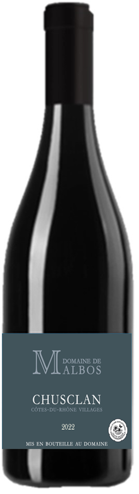Domaine de Malbos, 2022 - Côtes du Rhône Villages Chusclan AOP - Rouge - 75 cl