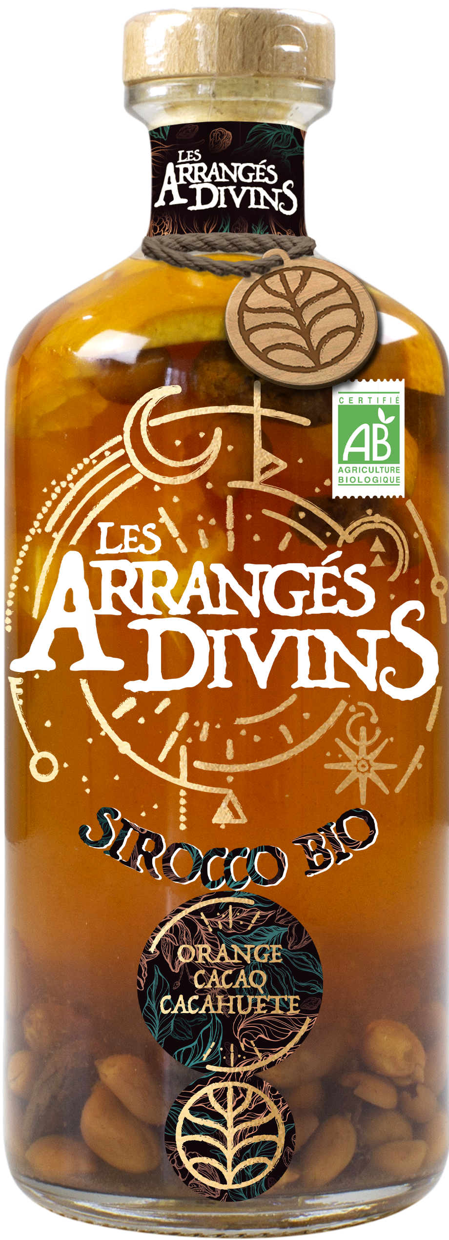 Les Arrangés Divins Sirocco BIO - France, 28,7 % vol. - 70 cl