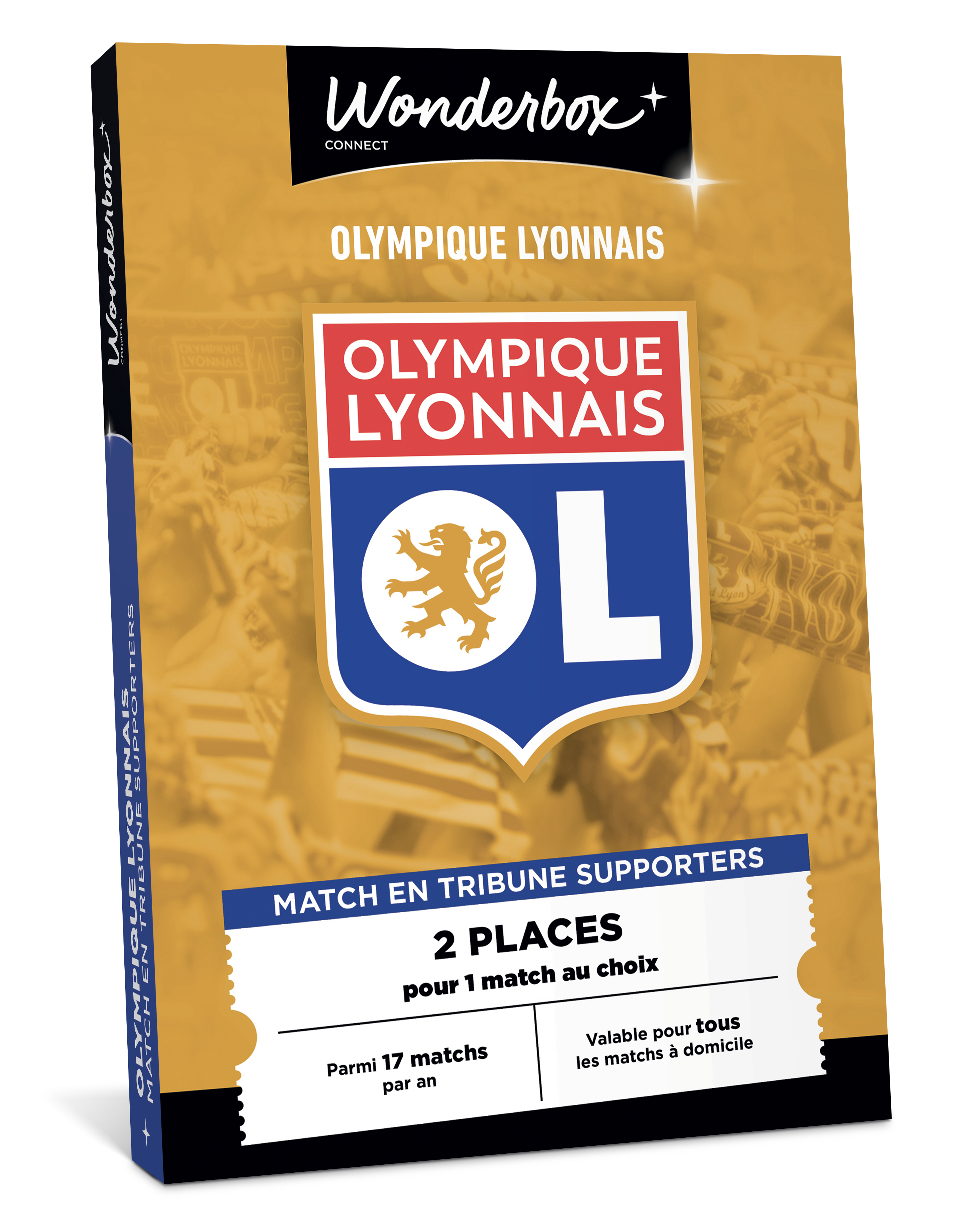Coffret cadeau Tick’nBox Olympique Lyonnais Supporter