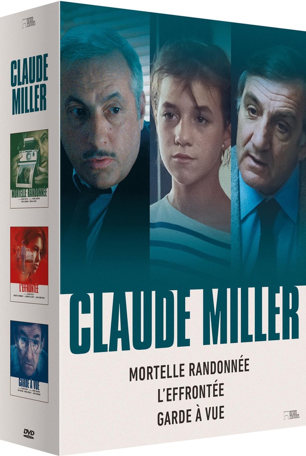 Claude Miller - Coffret 3 films : Garde à vue + l'Effrontée + Mortelle randonnée