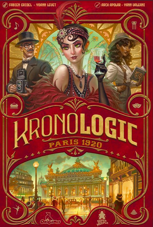 Jeu d'enquête Origames Kronologic Paris 1920 - vue 3