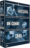 coffret polars 3 films : légitime violence ; un condé ; 36 quai des orfèvres
