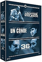 coffret polars 3 films : légitime violence ; un condé ; 36 quai des orfèvres
