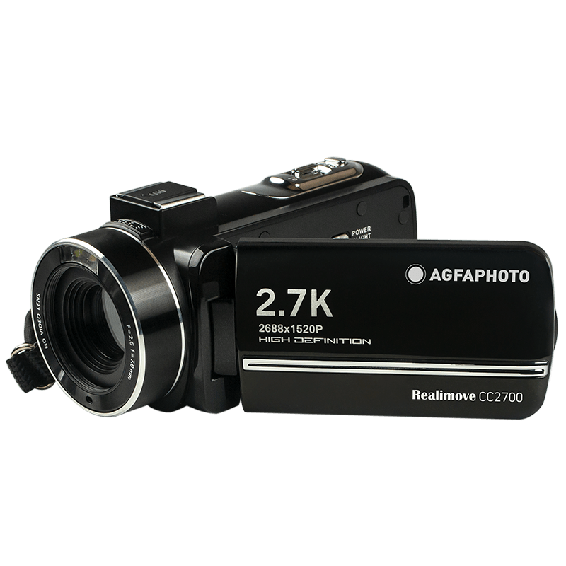 Caméscope AgfaPhoto CC2700 – 24 MP CMOS, Vidéo 2.7K, Zoom Numérique 18x - vue 10