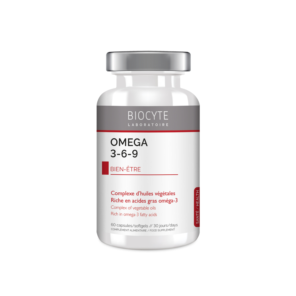 Biocyte Omega 3-6-9 Bien-Être 60 Capsules