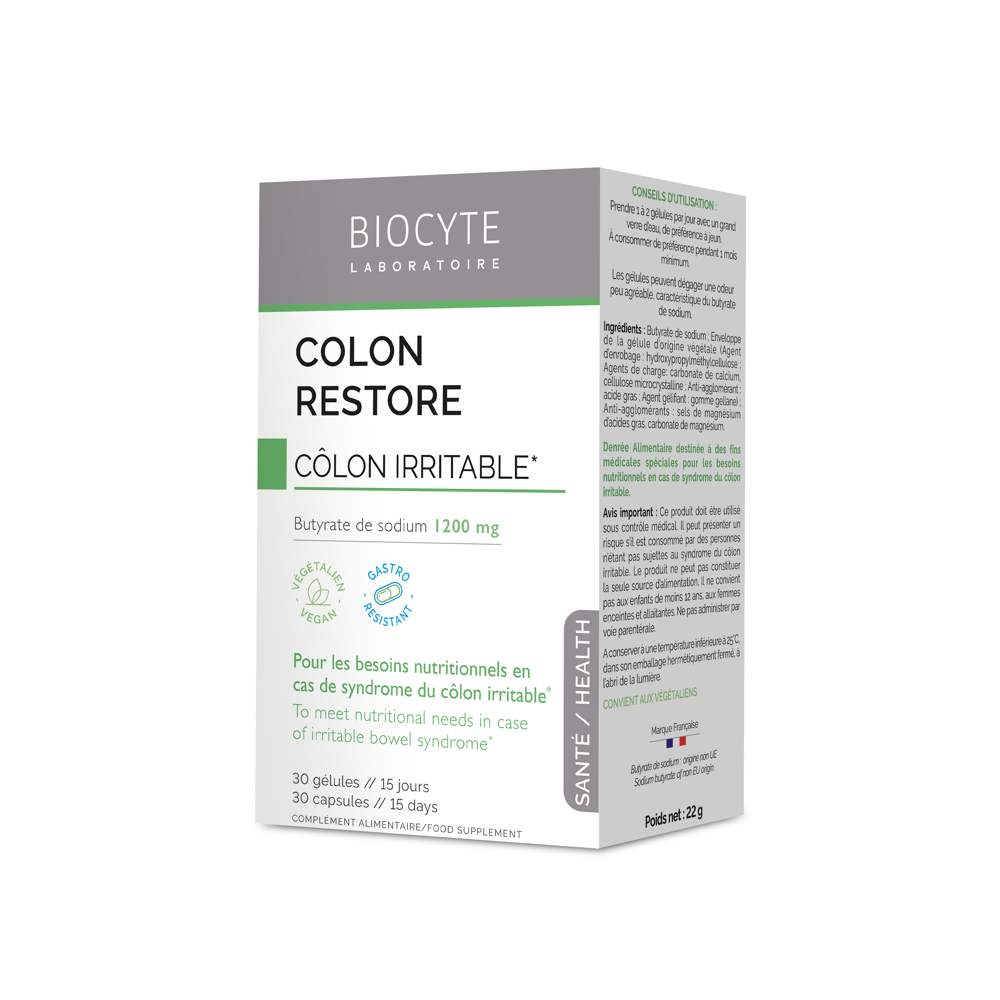 Biocyte Colon Restore 30 gélules