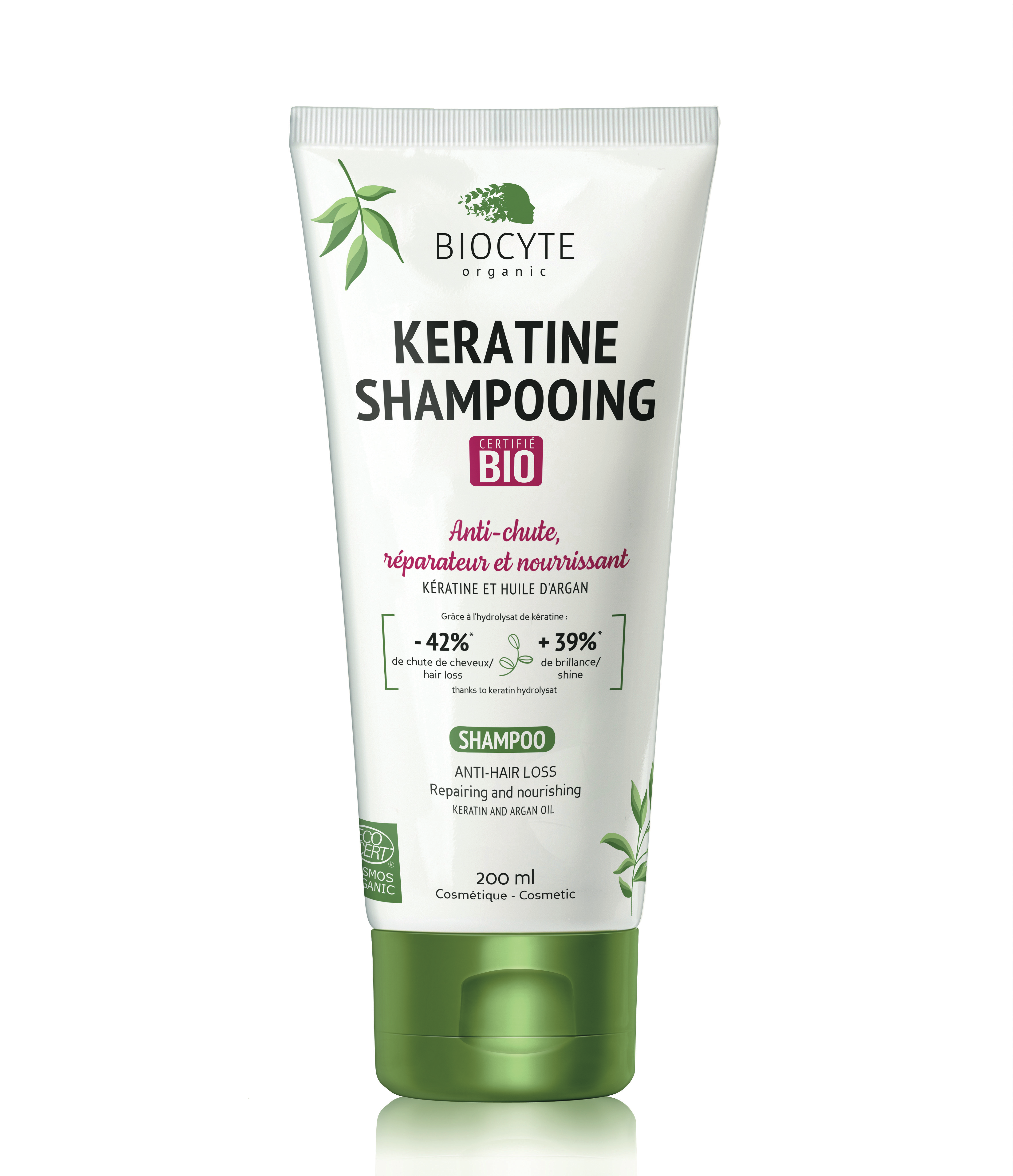 Biocyte Kératine Shampooing Bio 200ml