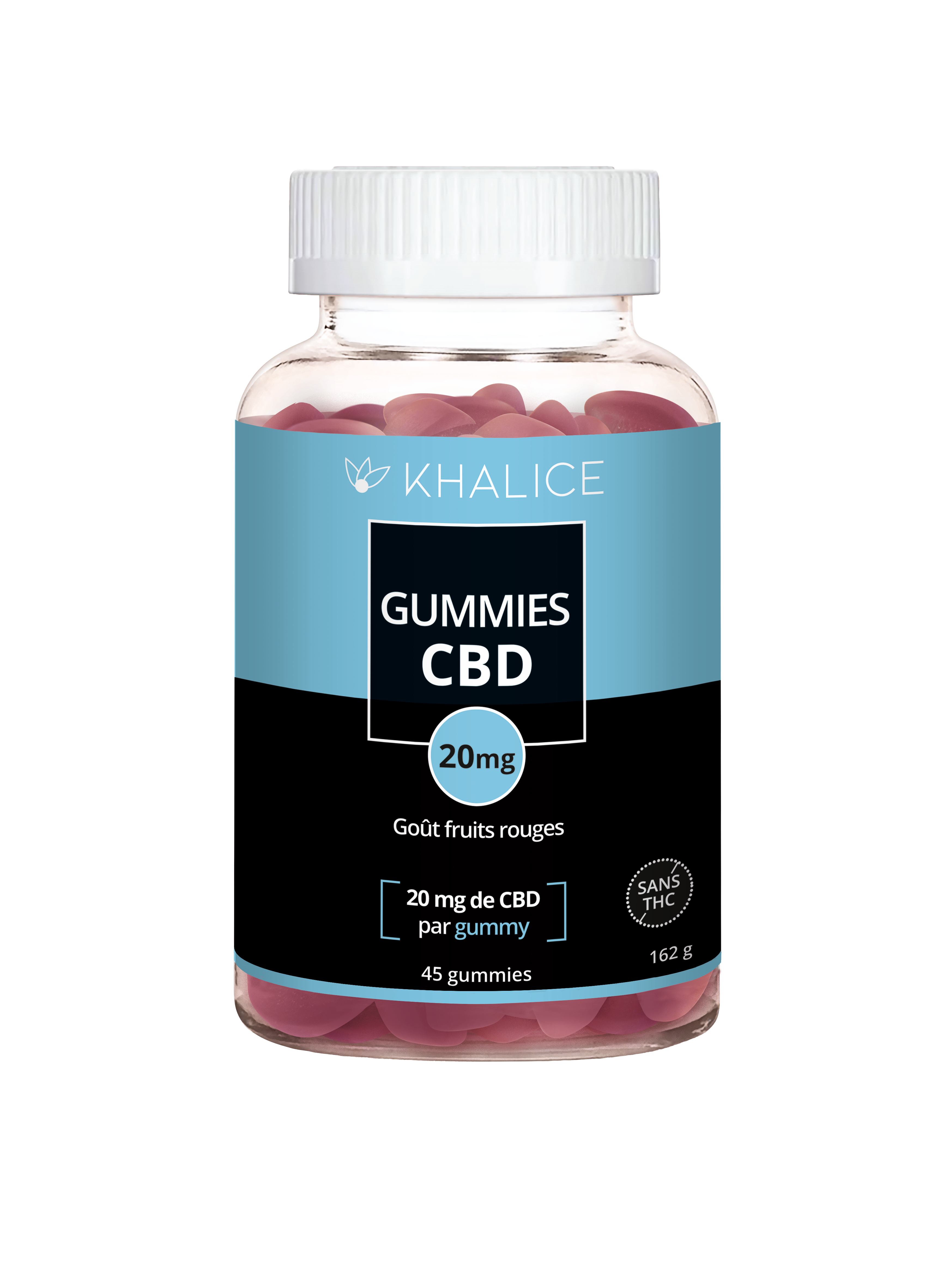 Biocyte CBD 20mg - 45 Gummies