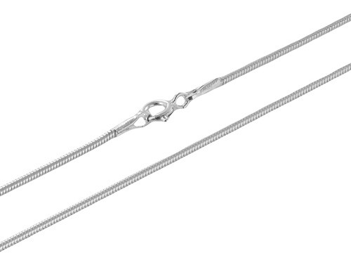 Chaîne Forçat En Argent Massif 925 – Longueur 50 Cm, Rhodié, Neuf Avec Étiquettes, Marque Bijouxia
