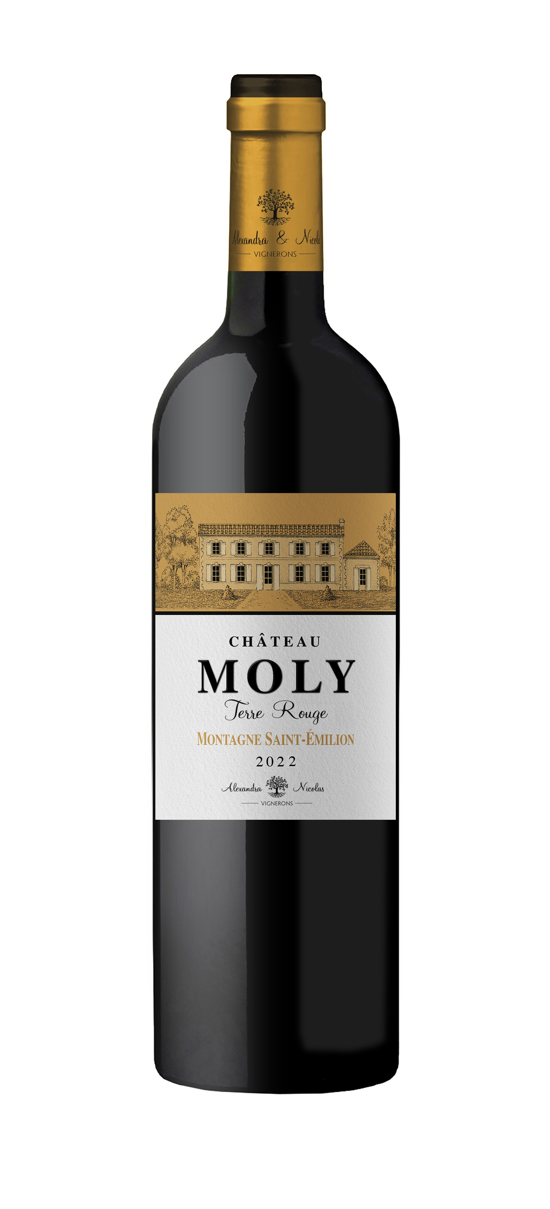 Château Moly, 2022 - Montagne-Saint-Emilion AOP - Rouge - 75 cl