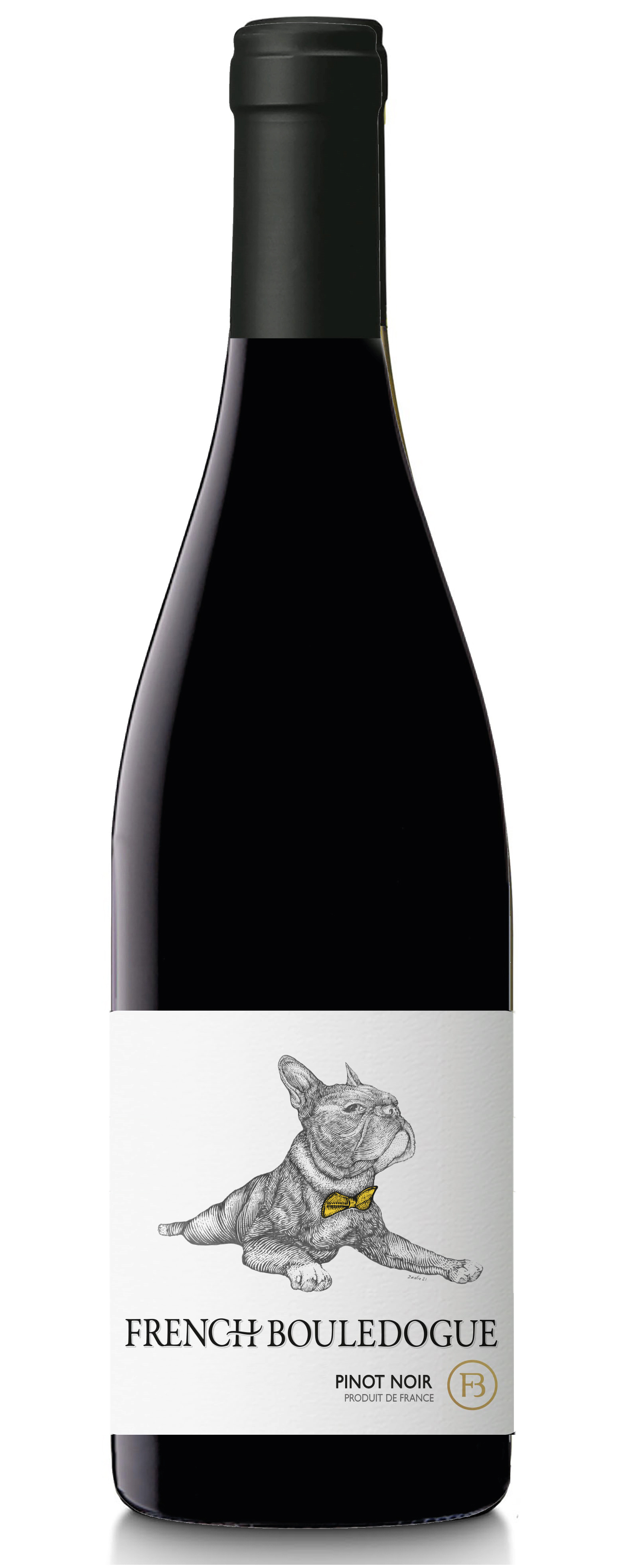 French Bouledogue, 2021 - Pays d'Oc IGP - Rouge - 75 cl