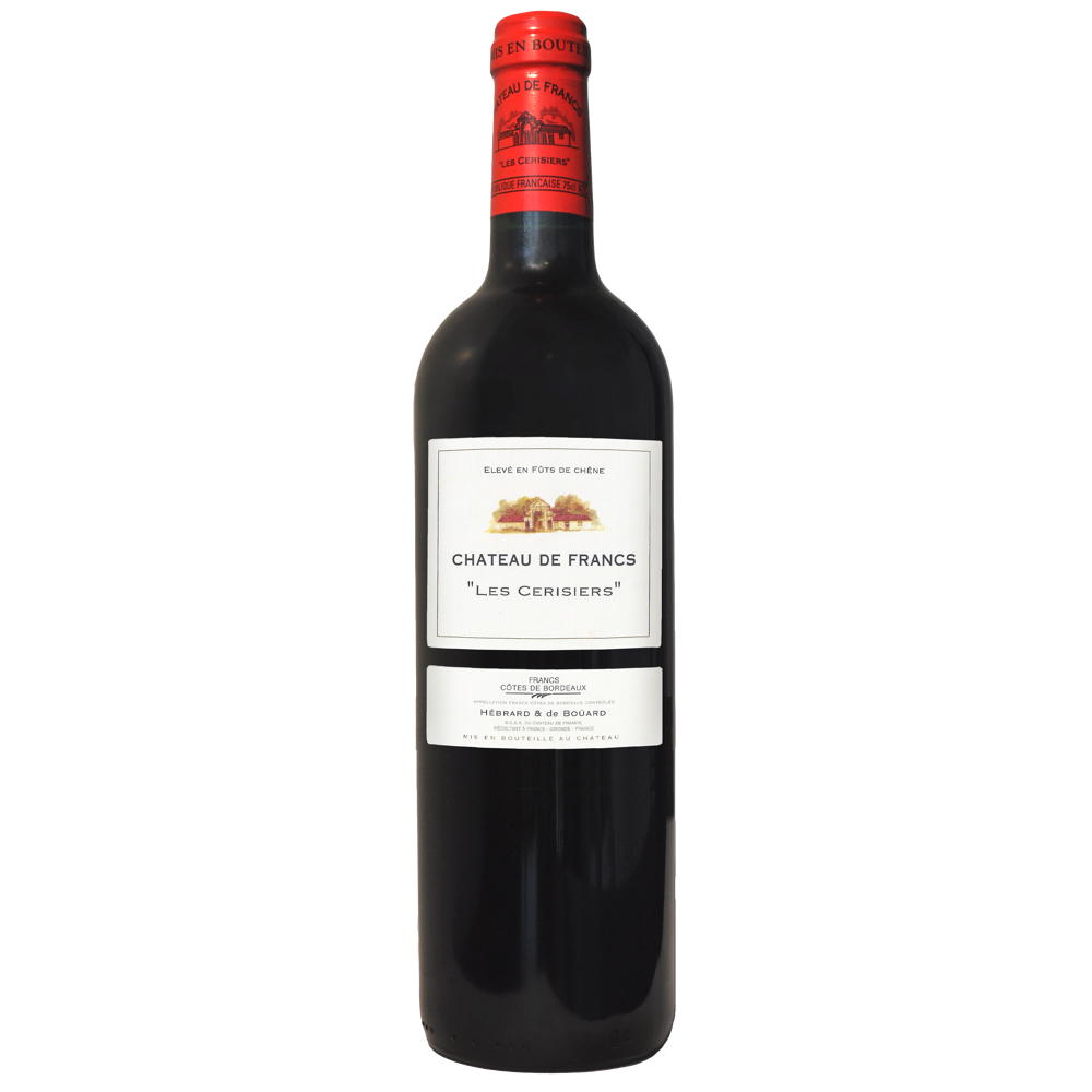 Château de Francs Les Cerisiers, 2021 - Francs Côtes de Bordeaux AOP - Rouge - 75 cl
