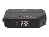 Radio-réveil avec recharge sans fil GMSC310ACLQIBLK