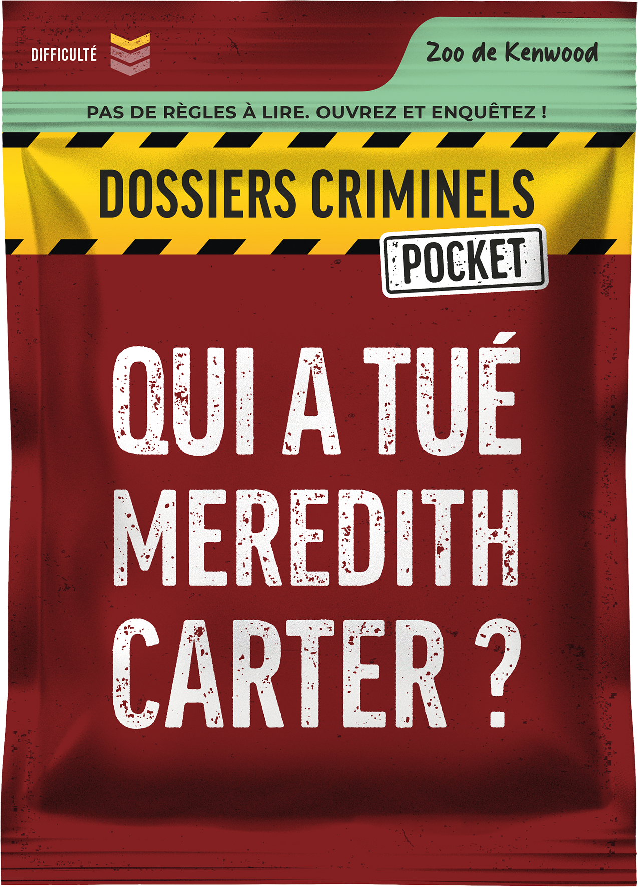 Jeu D’Enquête Asmodee Dossiers Criminels Pocket – Qui A Tué Meredith Carter ? - vue 2