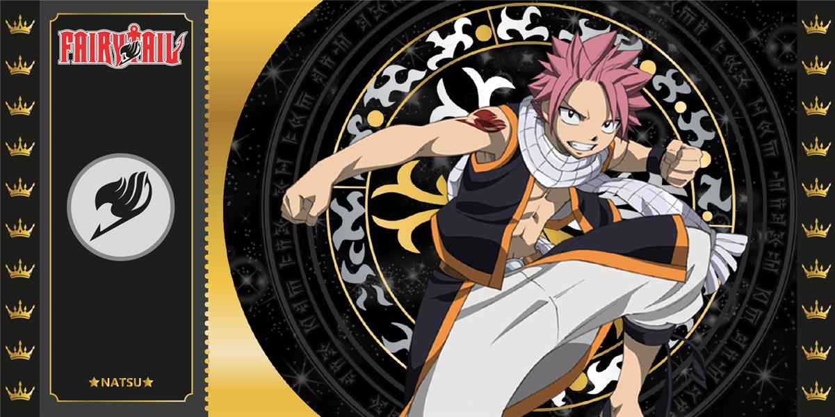 Golden Tickets - Black Édition : Fairy Tail - Natsu 3000pcs Limited