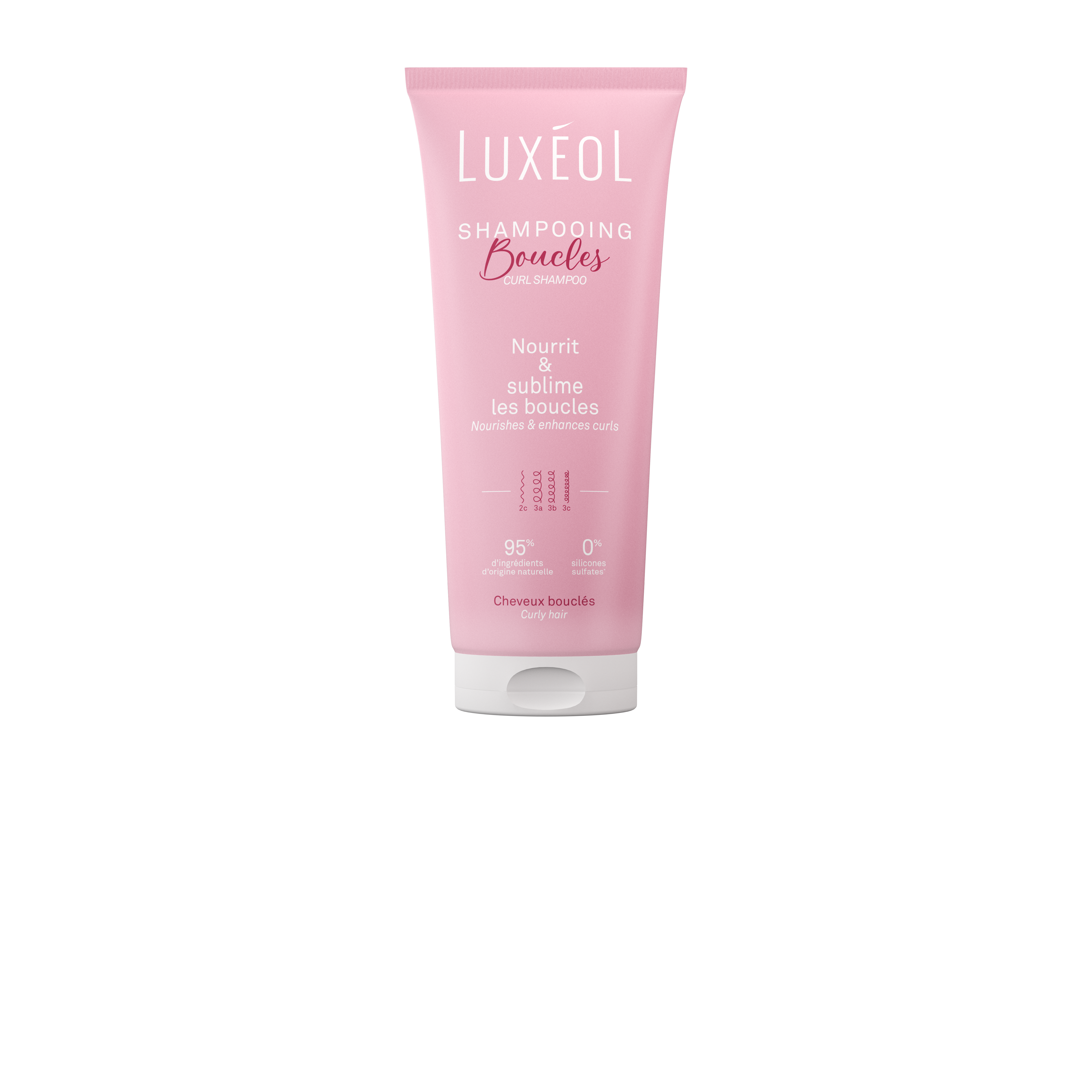 Shampooing Pour Cheveux Bouclés Sublime Les Boucles Luxeol Le Tube 200ml - vue 2
