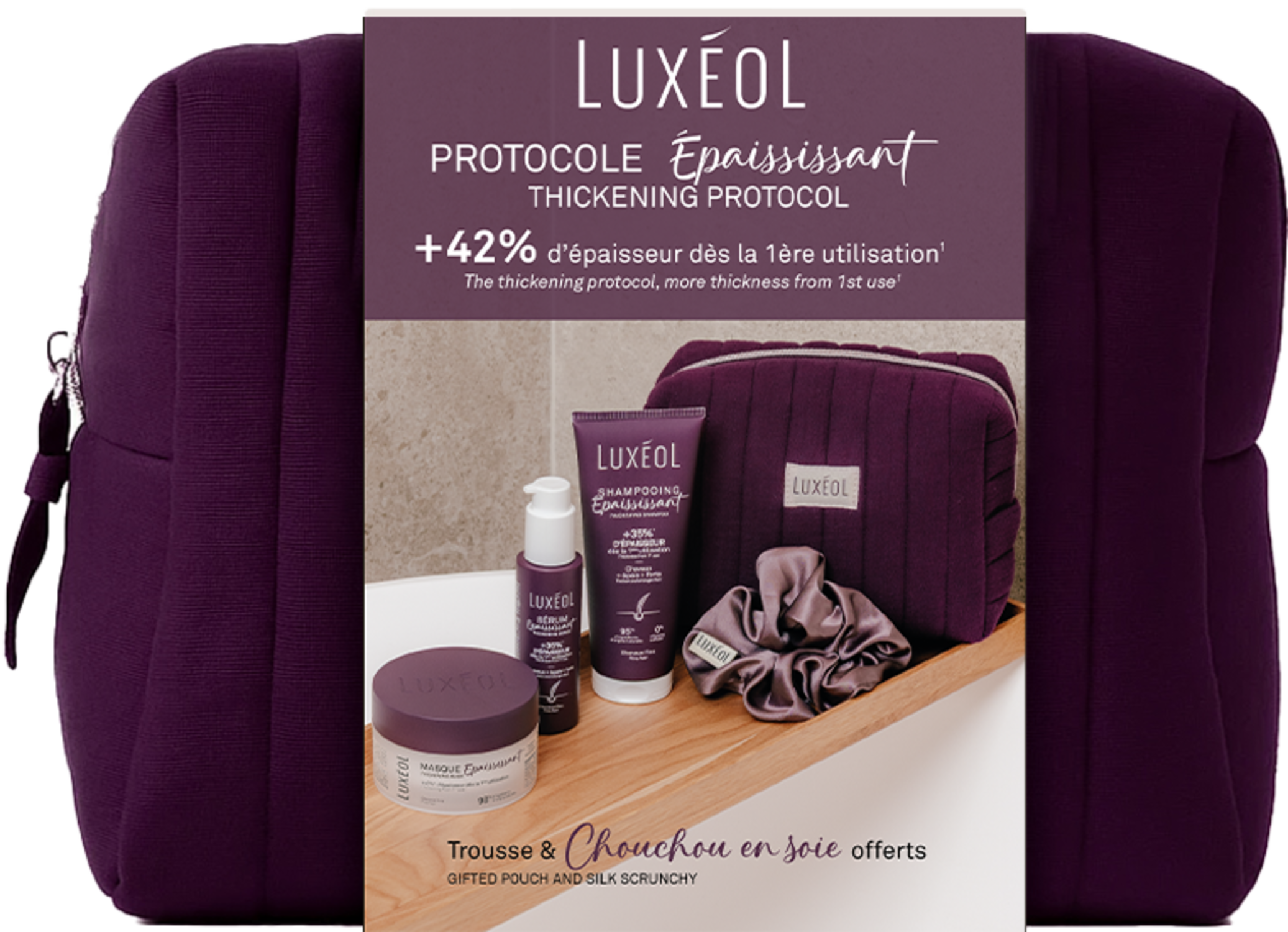 Luxéol Trousse protocole Epaisissant