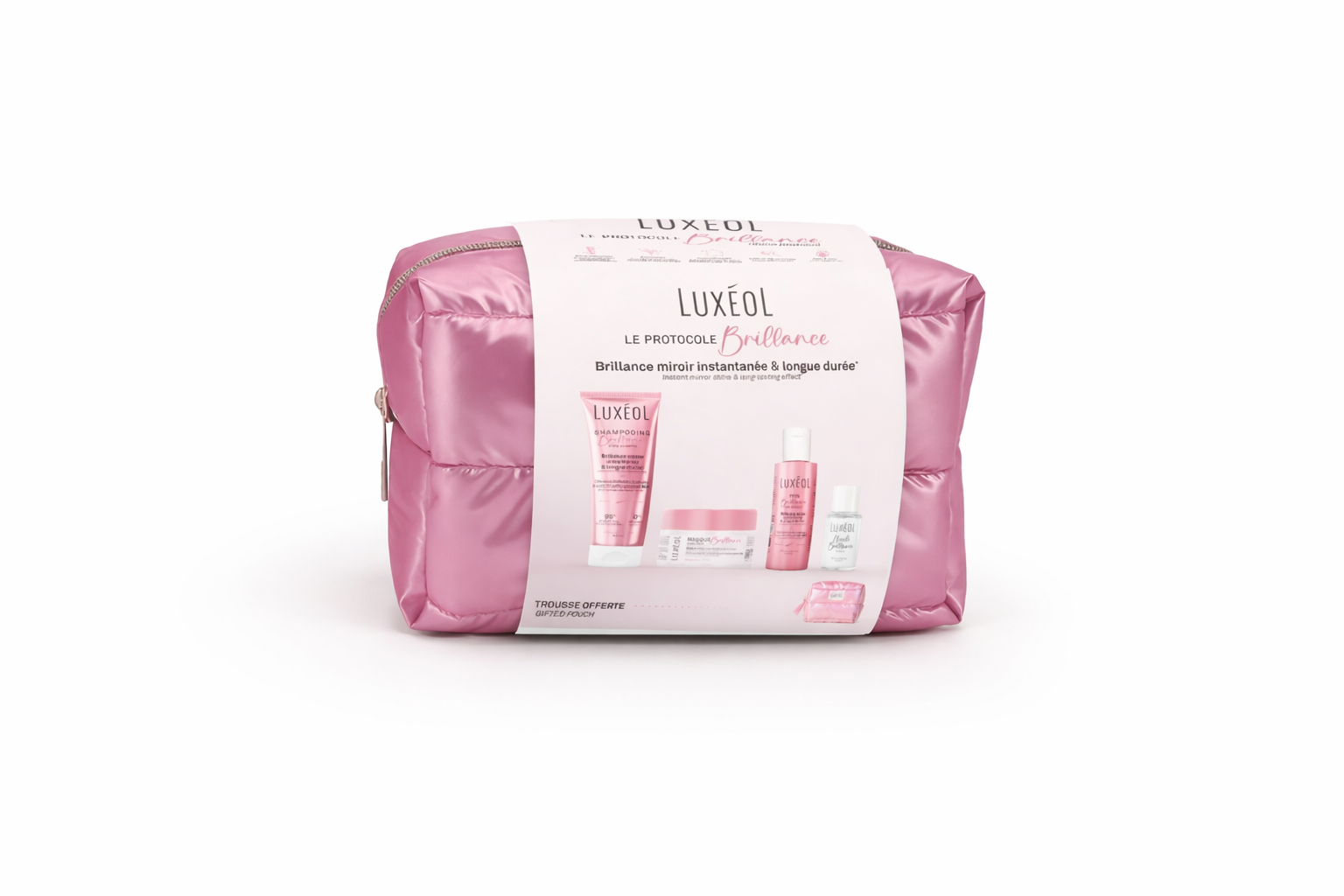 Luxéol Trousse Routine Brillance format voyage