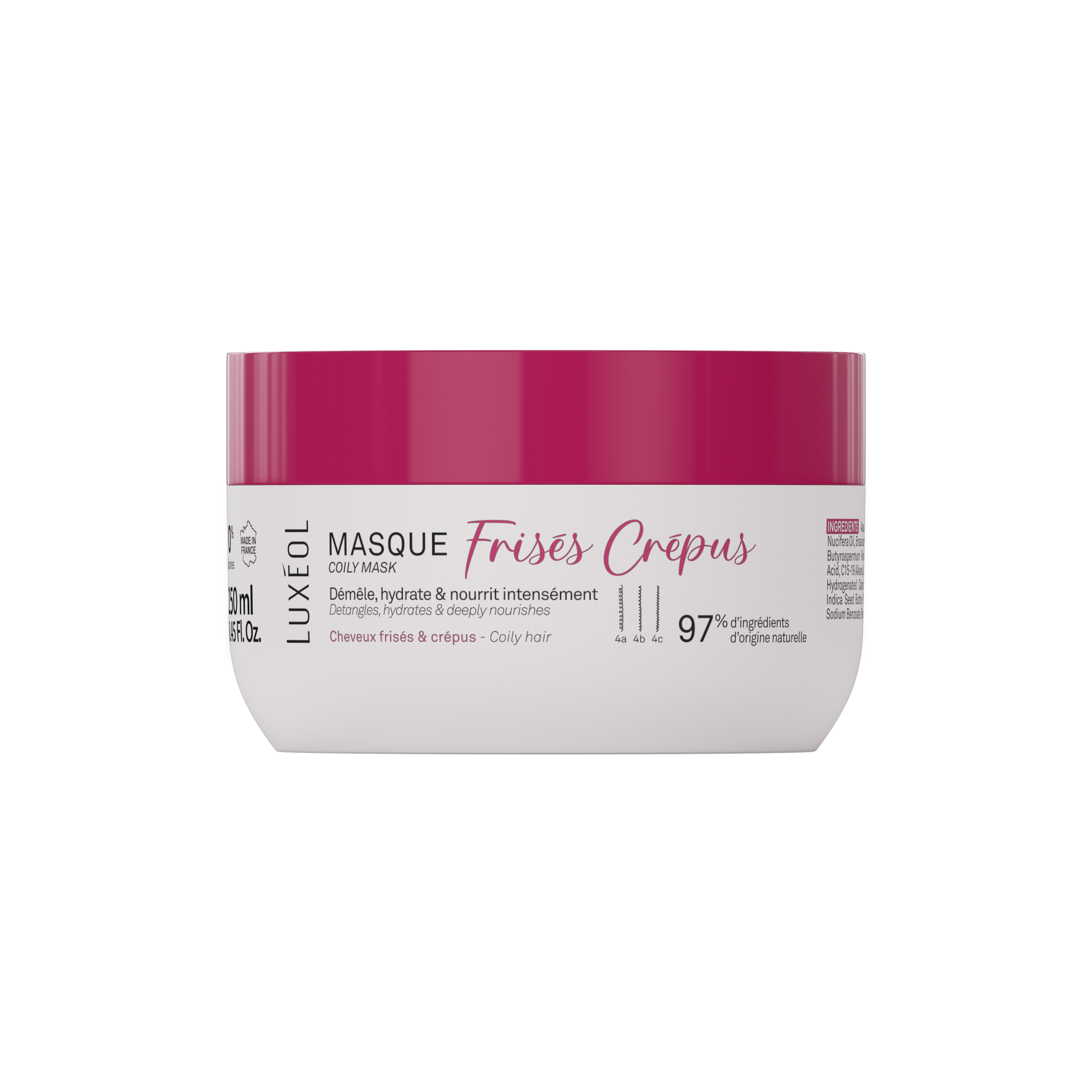 Luxeol Masque Frisés/Crépus