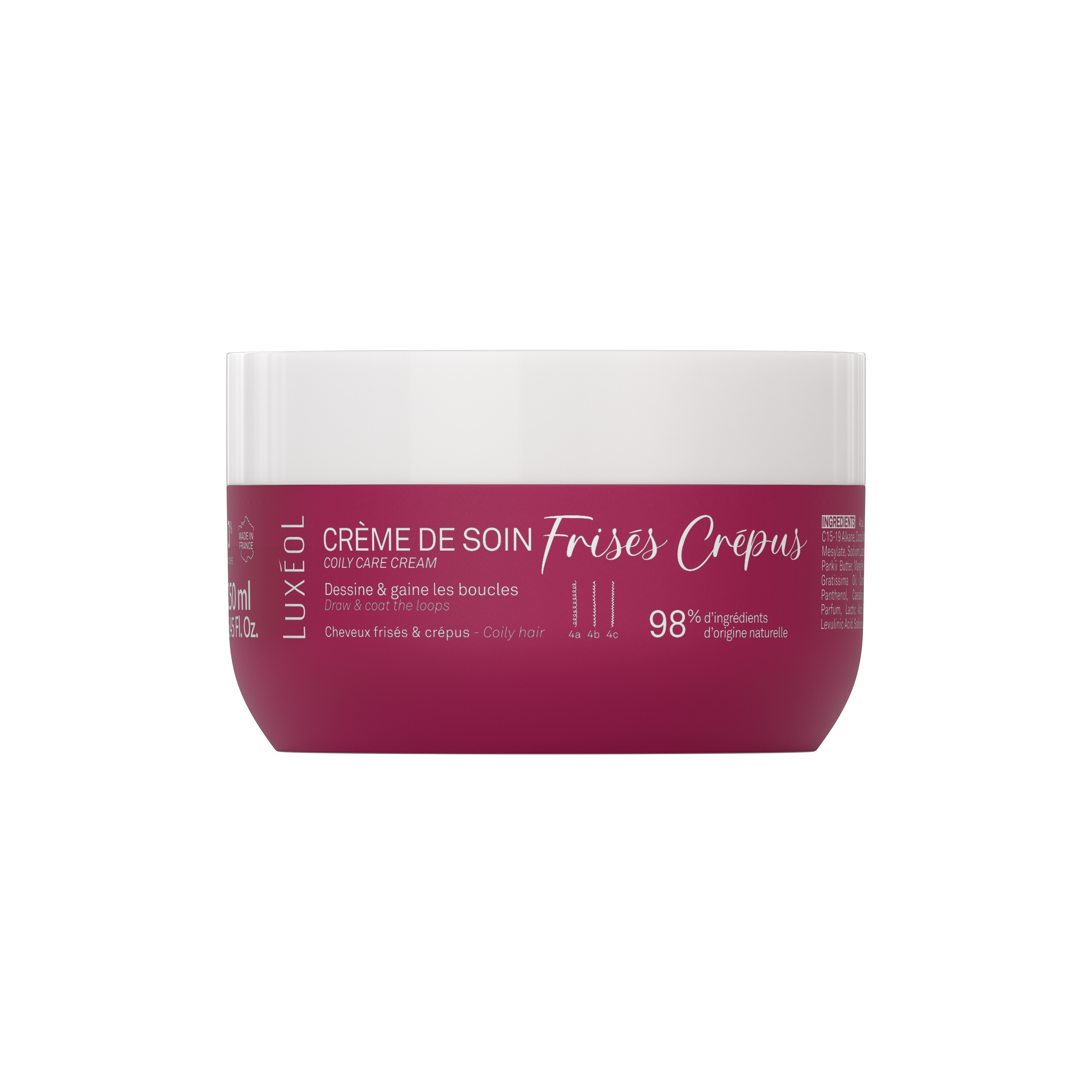 Luxeol Crème de soin Frisés/Crépus