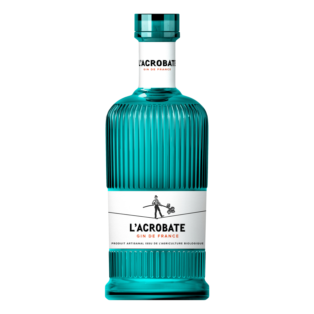 Gin L'acrobate BIO, 44 % vol. - 70 cl
