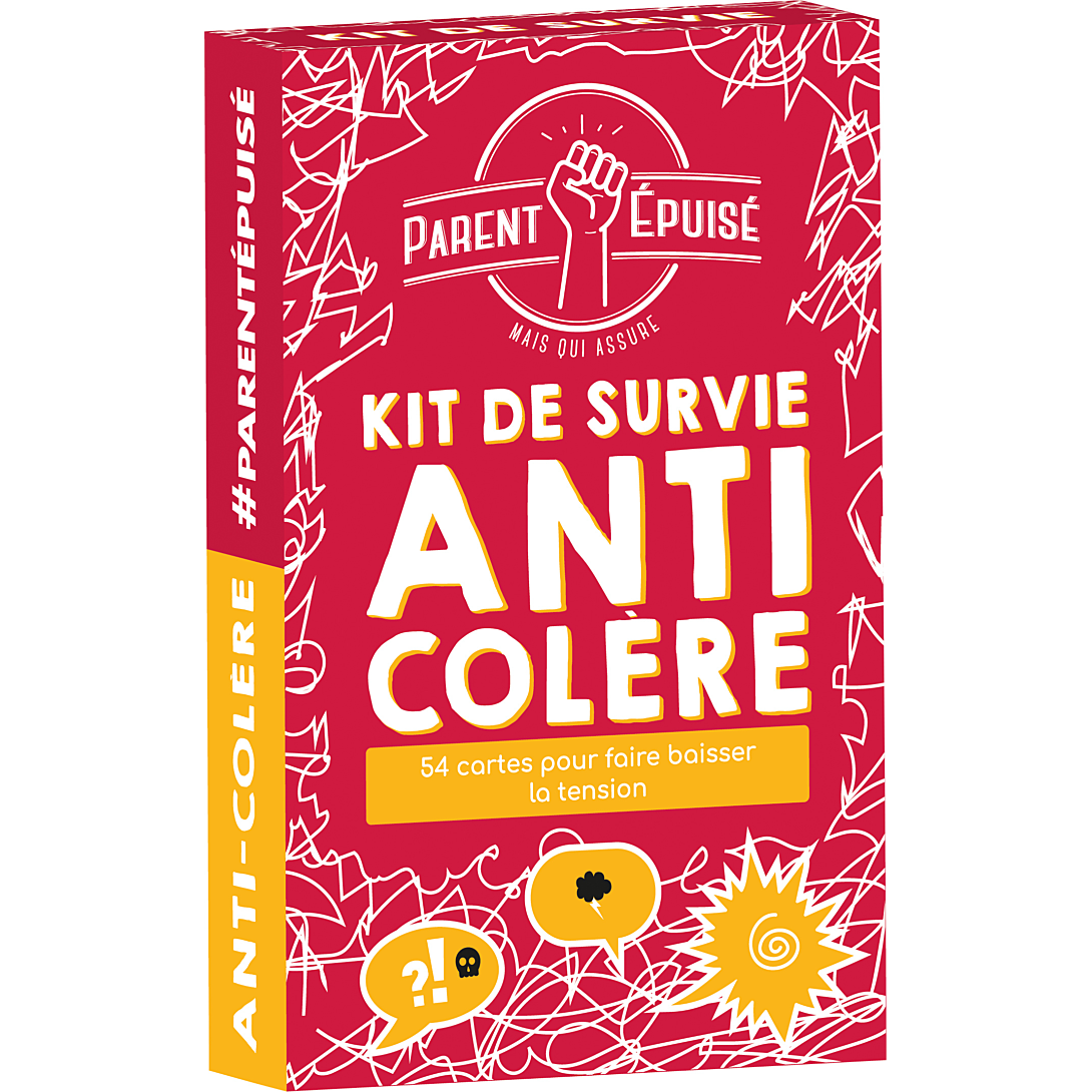 Jeu d’ambiance Asmodee Parent Epuisé Kit de Survie attitude - vue 6