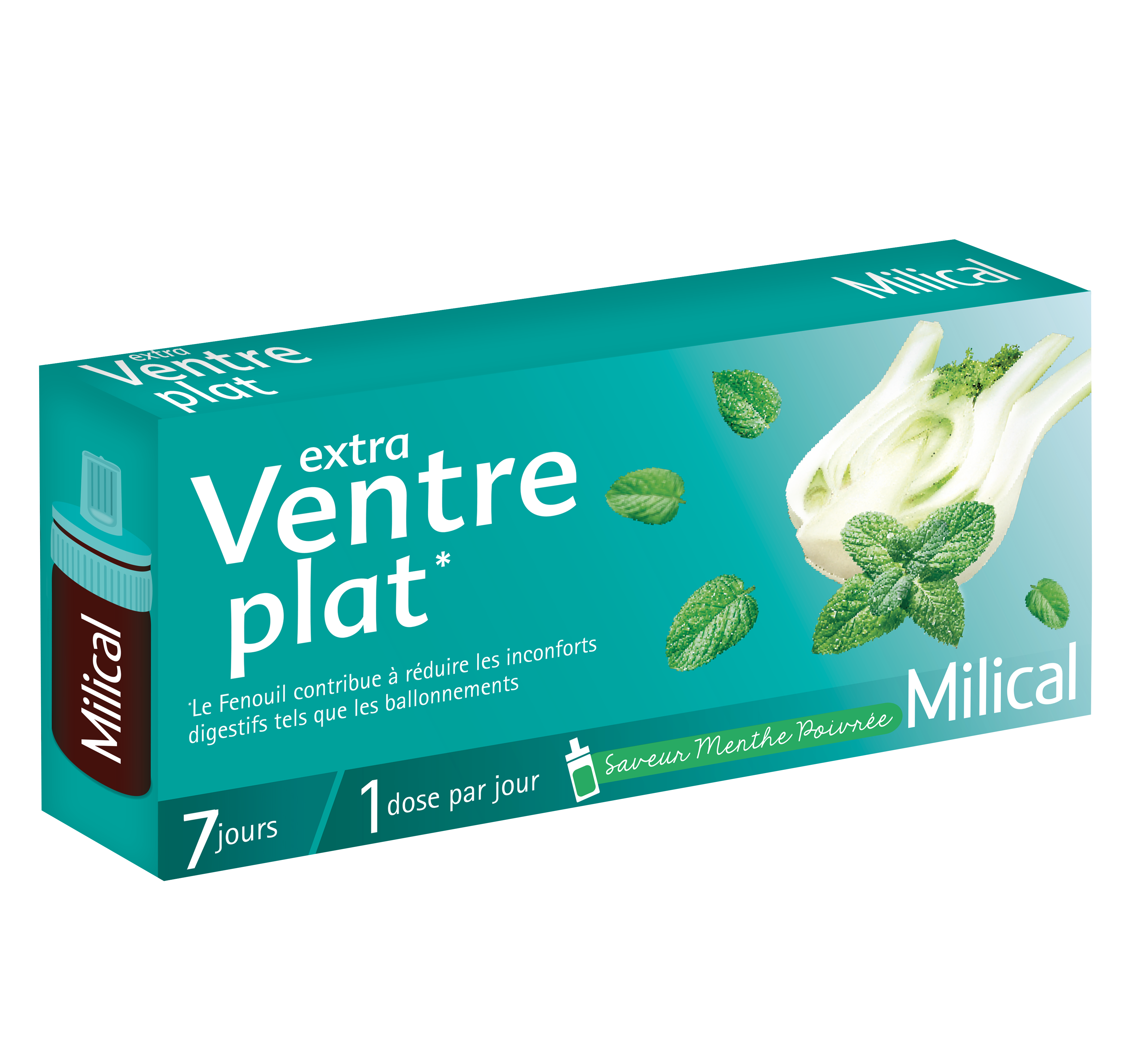 Extra Ventre Plat 7 jours - 1 Dose par Jour