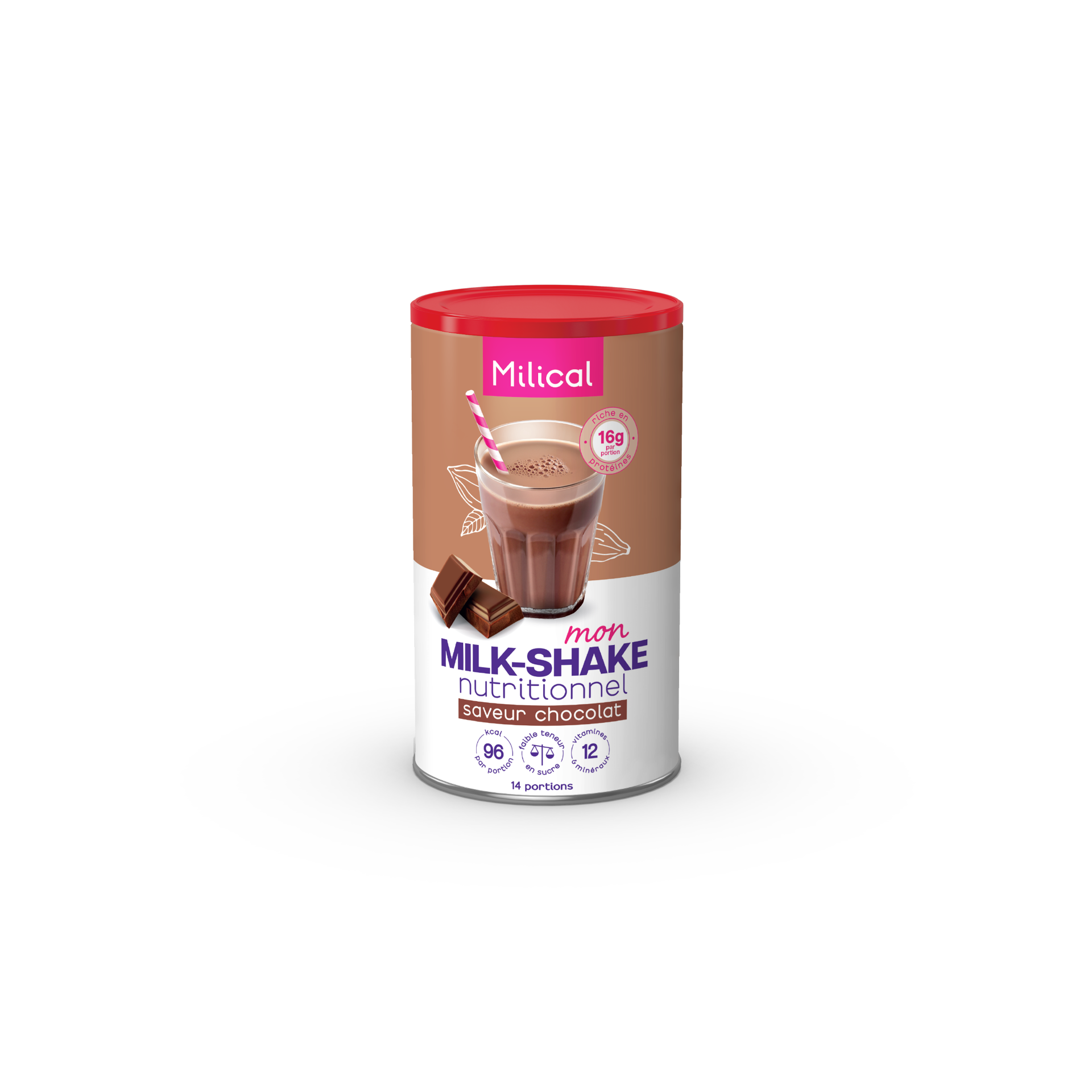 Milical Mon milkshake nutritionnel saveur 0 42 kg - vue 1