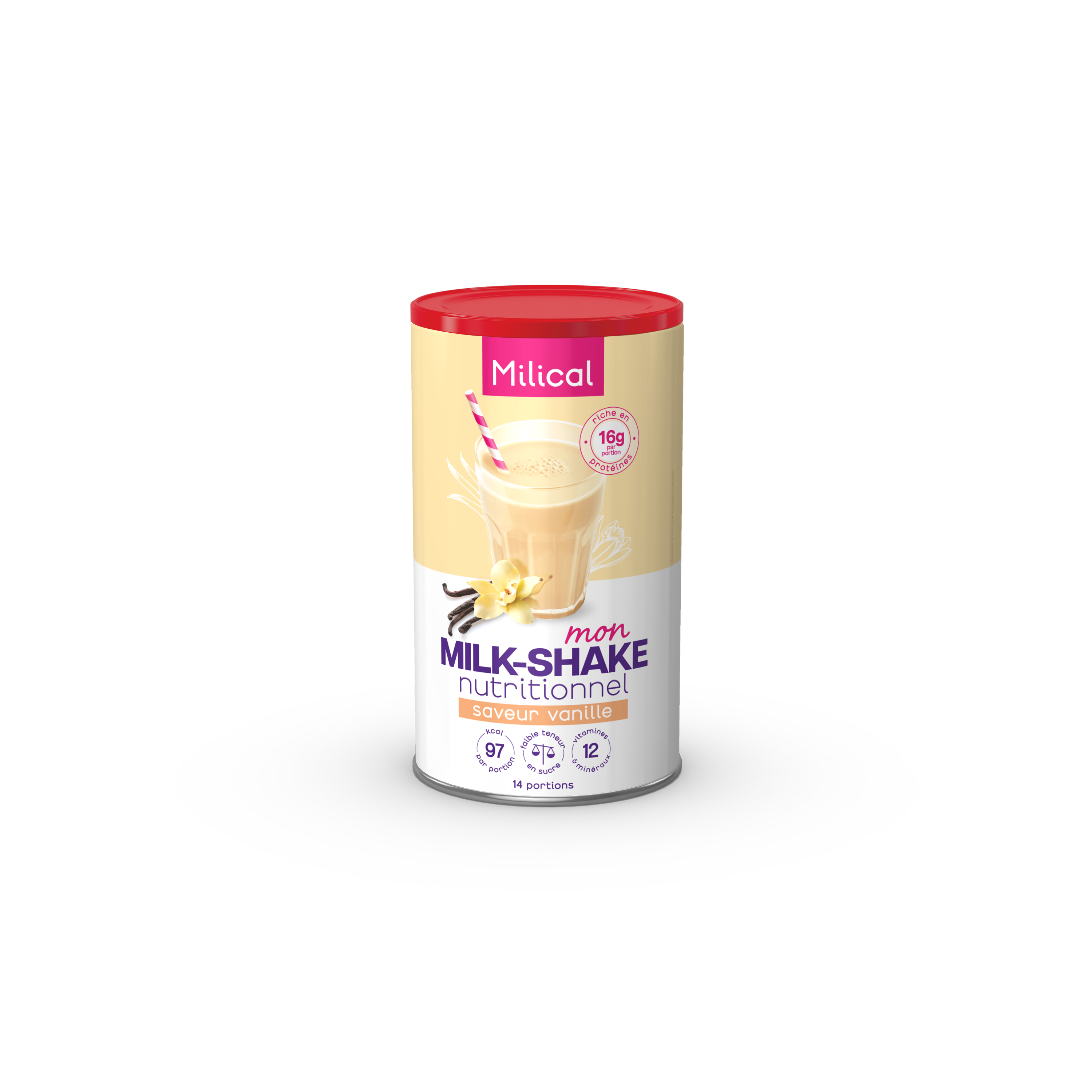 Milical Mon milkshake nutritionnel saveur 0 42 kg - vue 2