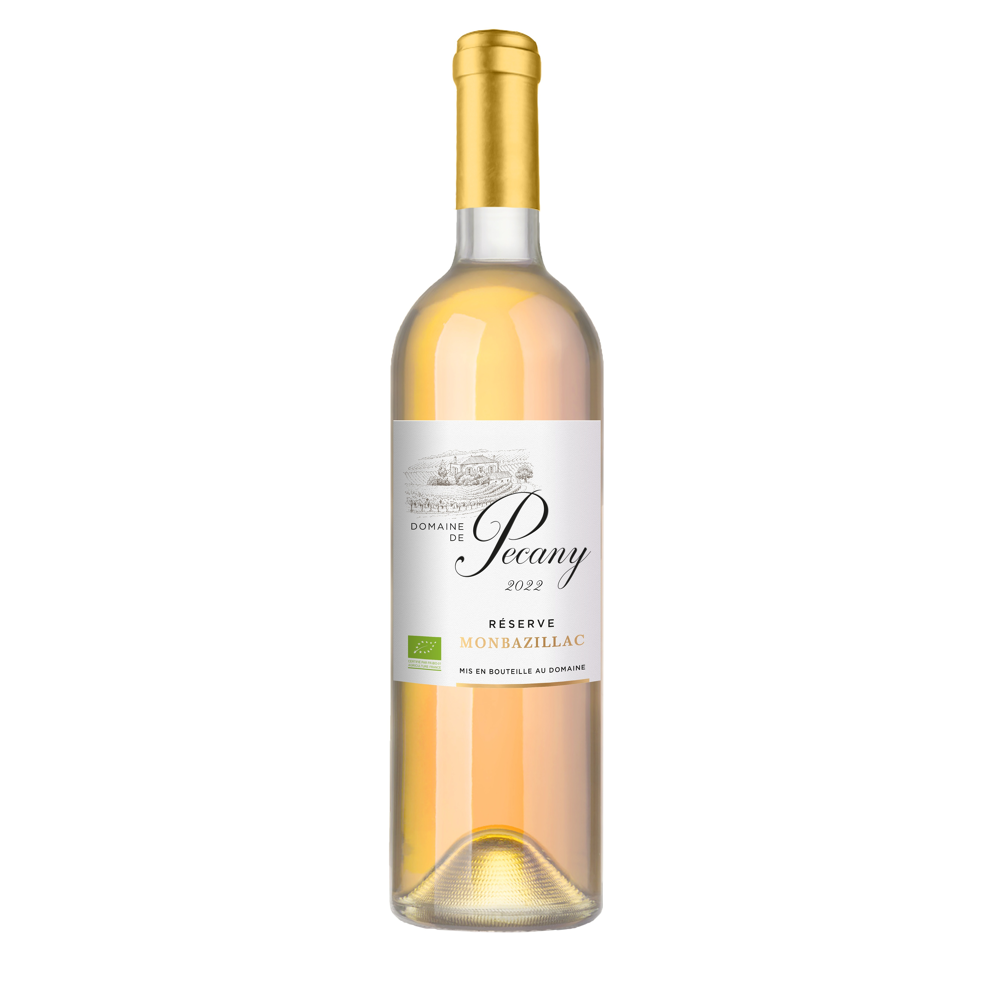 Domaine de Pecany Réserve BIO, 2022 - Monbazillac AOP - Blanc Doux - 75 cl