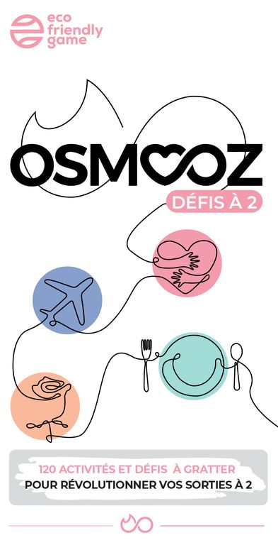 Jeu Couple Osmooz Défis à 2 Jeux de société Jeu de Carte – Cadeau Femme – Cadeau Homme Cadeau Couple Original