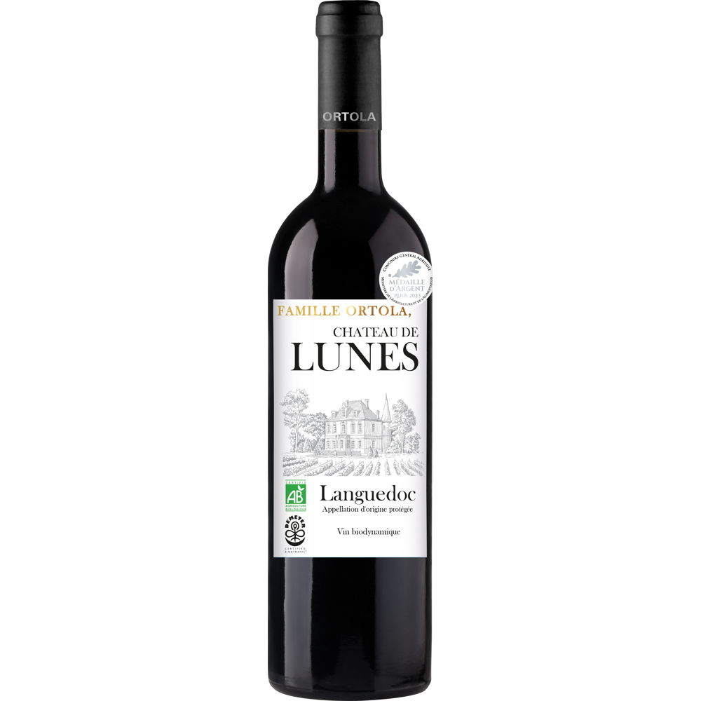 Château de Lunes BIO, 2022 - Languedoc AOP - Rouge - 75 cl
