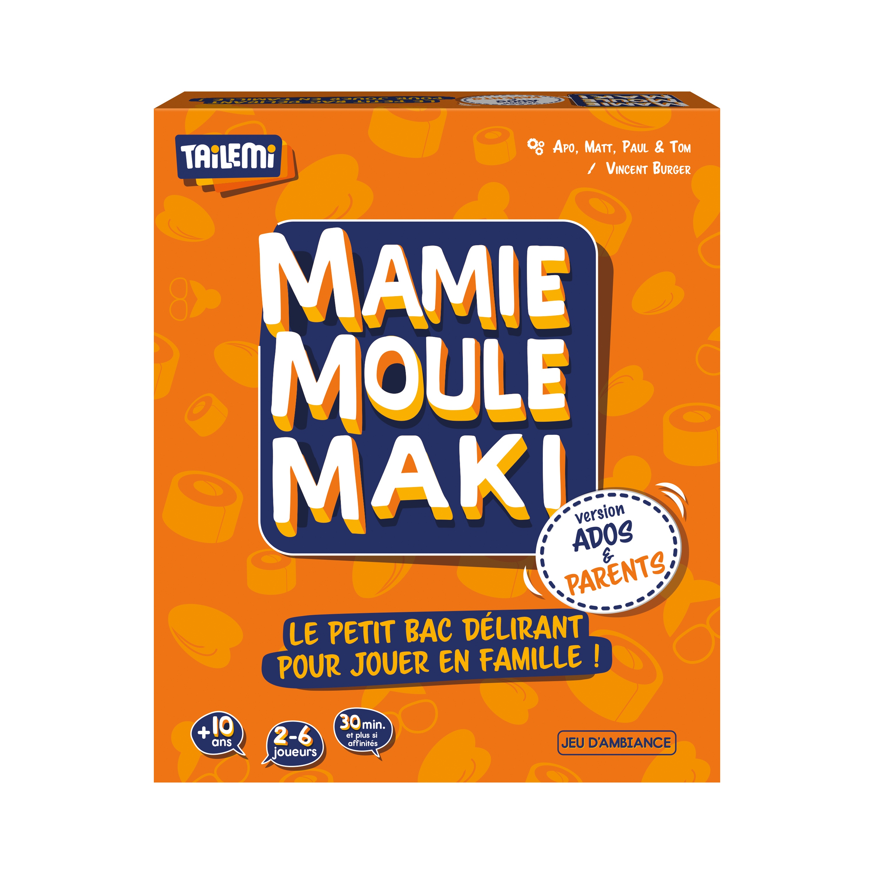 MAMIE MOULE MAKI version Ados vs Adultes