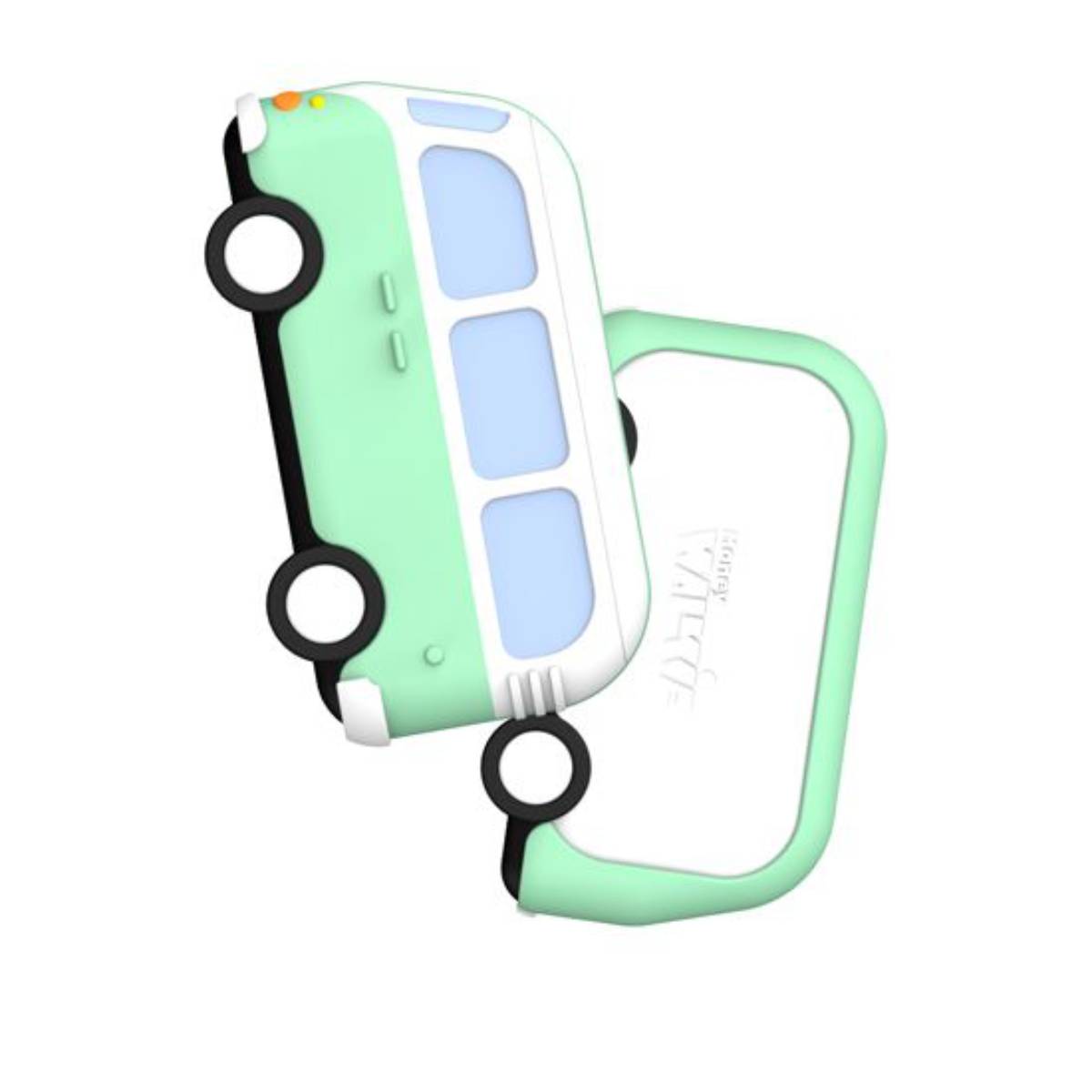 MONEY WALKIE Porte-monnaie sans Contact avec Coque Modèle Van Vert