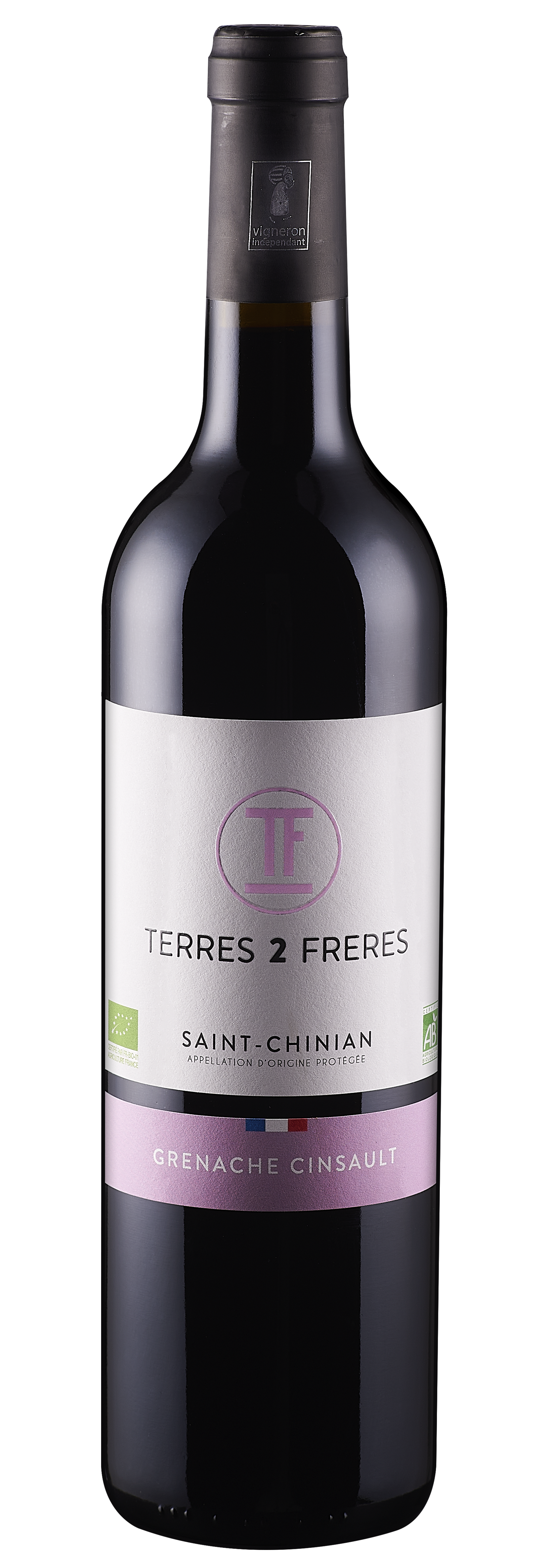 Terre 2 Frères BIO, 2022 - Saint-Chinian AOP - Rouge - 75 cl