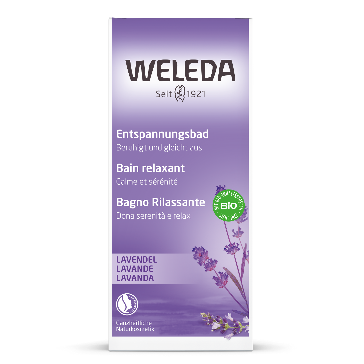 Bain relaxant à la lavande 200ml