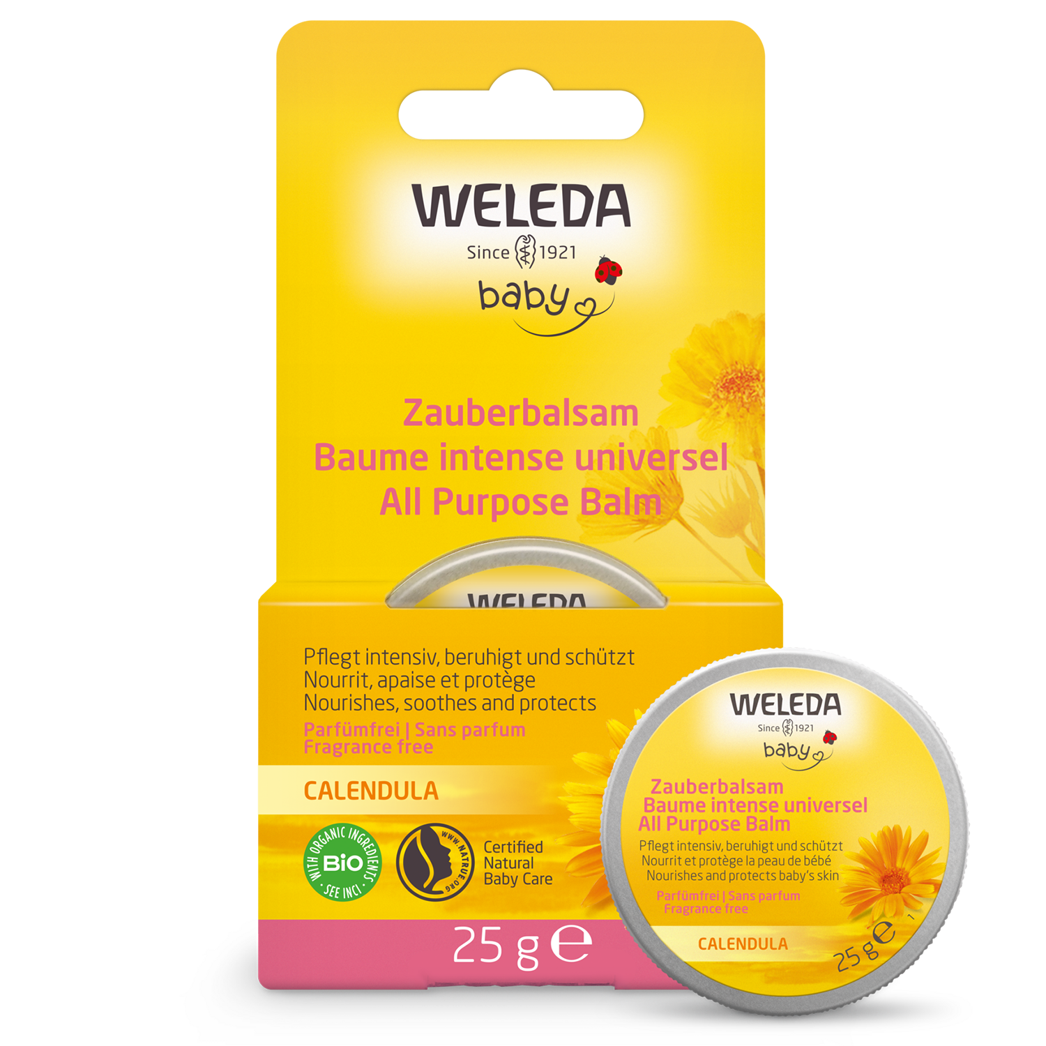 Weleda Baby baume pour peaux sèches et sensibles 25 g